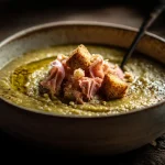 Recipe card image for Gordon Ramsay's classic split pea and ham soup.