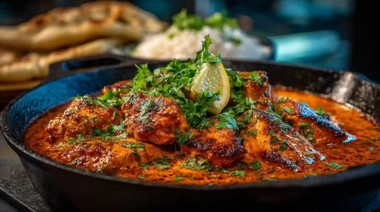 Gordon Ramsay Butter Chicken in cast-iron pan with velvety sauce