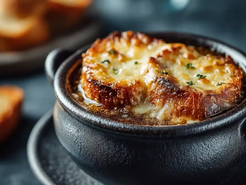 Gordon Ramsay French Onion Soup in 4 Hours – The Right Way 4 gordon ramsay french onion soup served hot with baguette