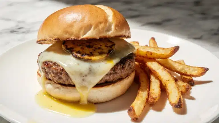 gordon ramsay truffle burger