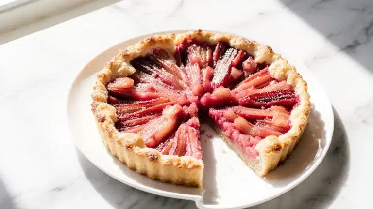 gordon ramsay rhubarb tart
