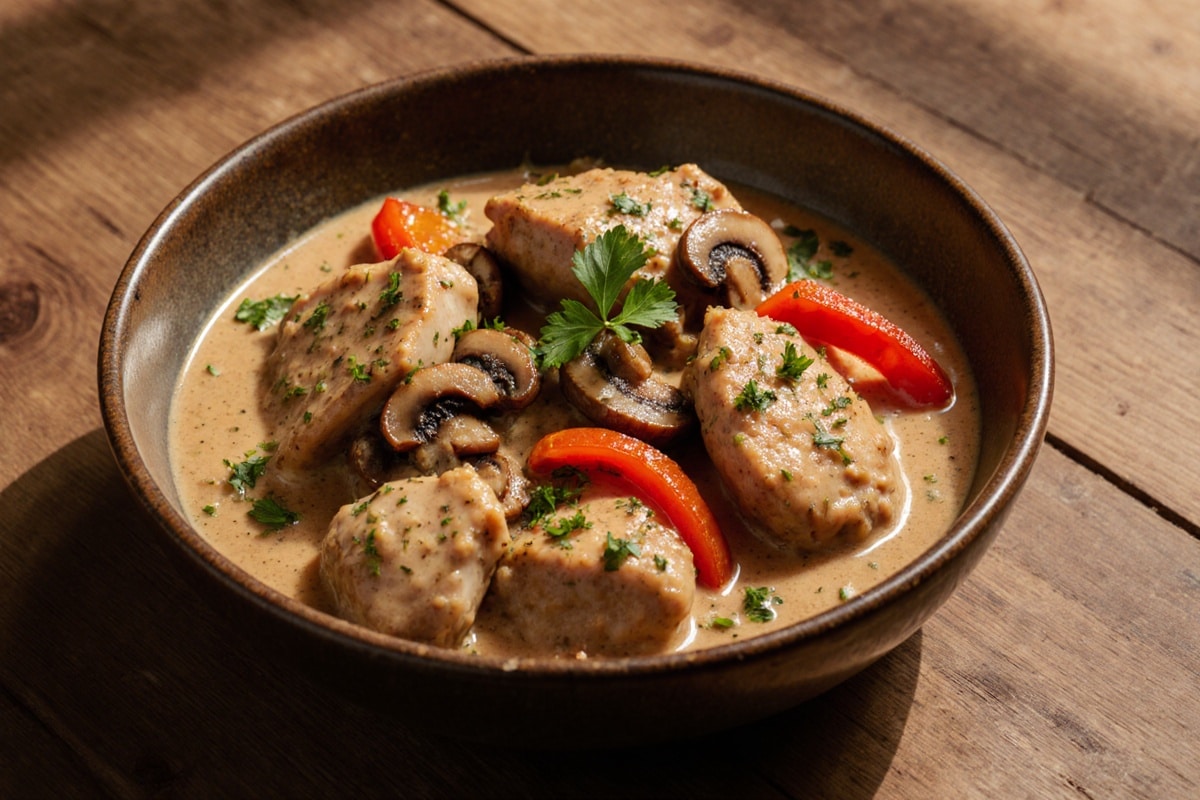 Gordon Ramsay Chicken a la King Recipe