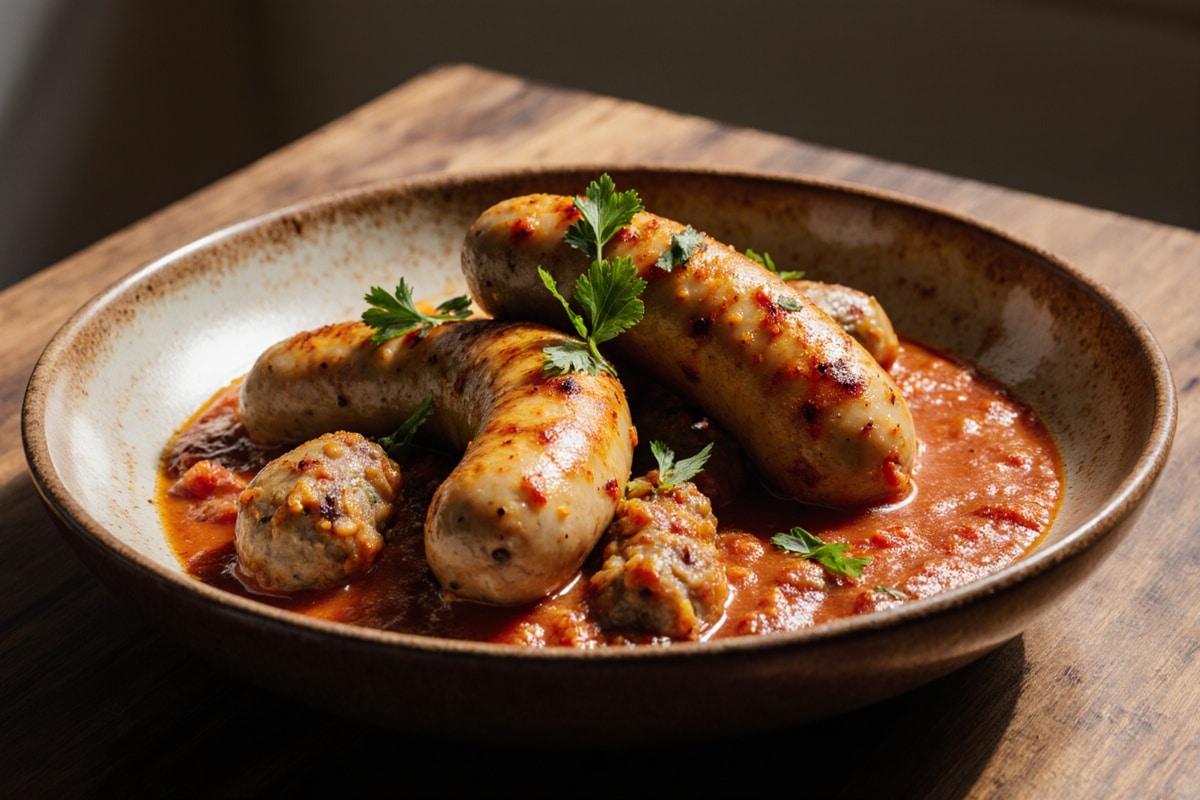 Gordon Ramsay Sausage Casserole Recipe 2 Gordon Ramsay sausage casserole full of rich flavors and hearty ingredients cooked to perfection