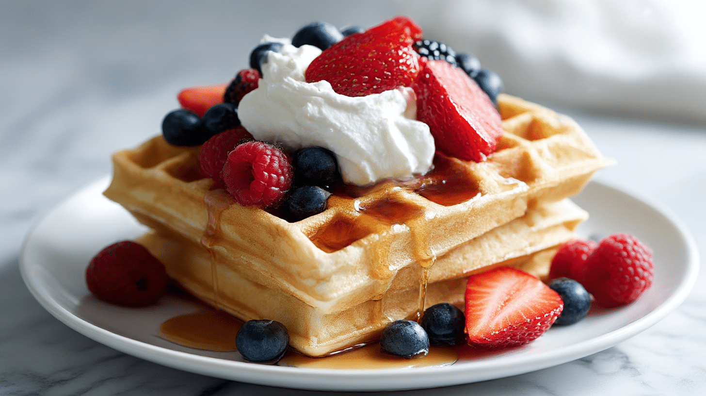 delicious gordon ramsay waffle