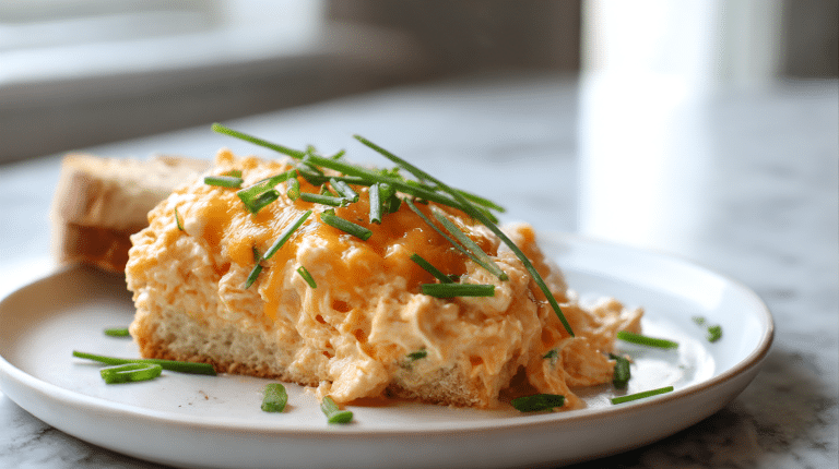 Gordon Ramsay Buffalo Chicken Dip Recipe 9 gordon ramsay buffalo chicken dip served on a white plate
