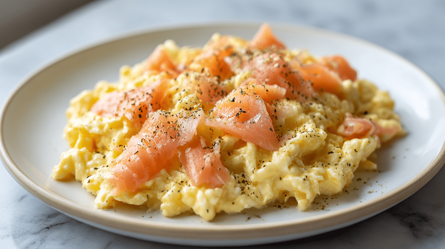 gordon ramsay scrambled eggs salmon 2