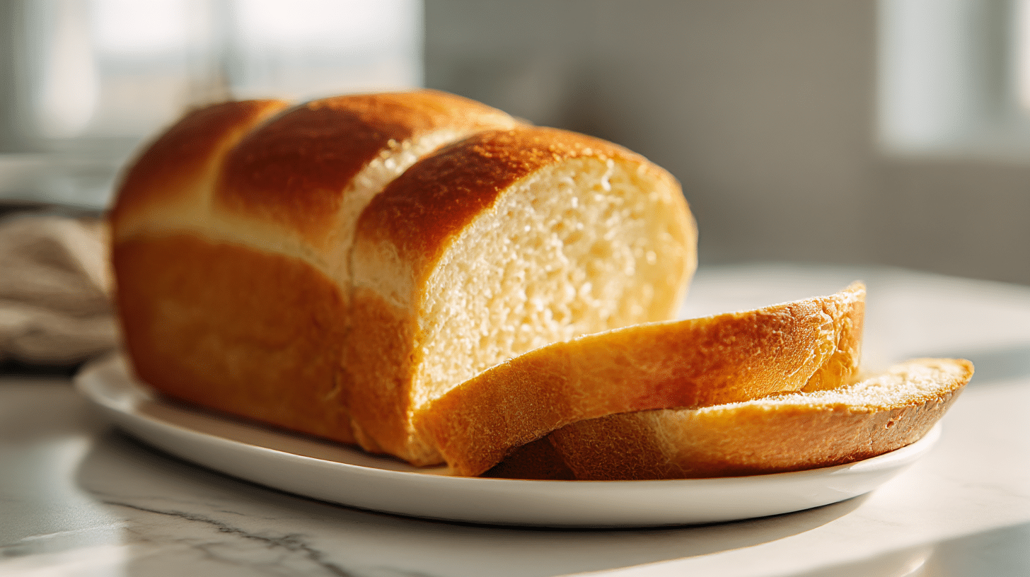 Gordon Ramsay White Bread Recipe 1 A close-up view of gordon ramsay white bread showcasing its golden-brown crust and soft interior.