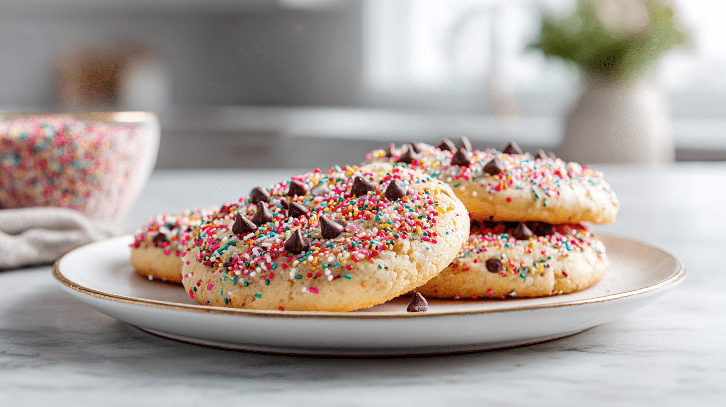 Gordon Ramsay christmas cookies shown in an elegant setting with festive decorations.