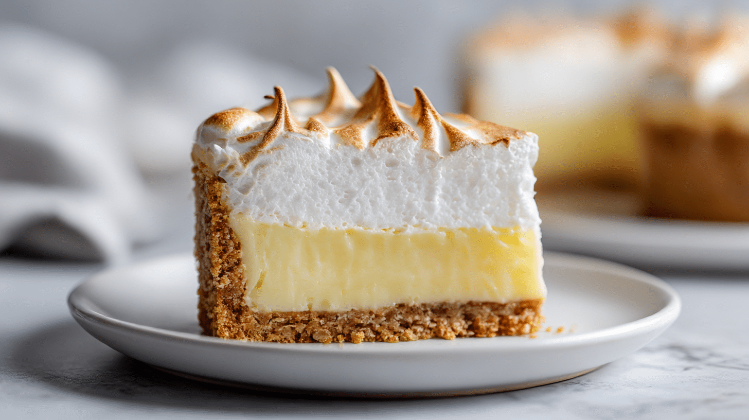 gordon ramsay lemon meringue cheesecake with a glossy lemon curd filling