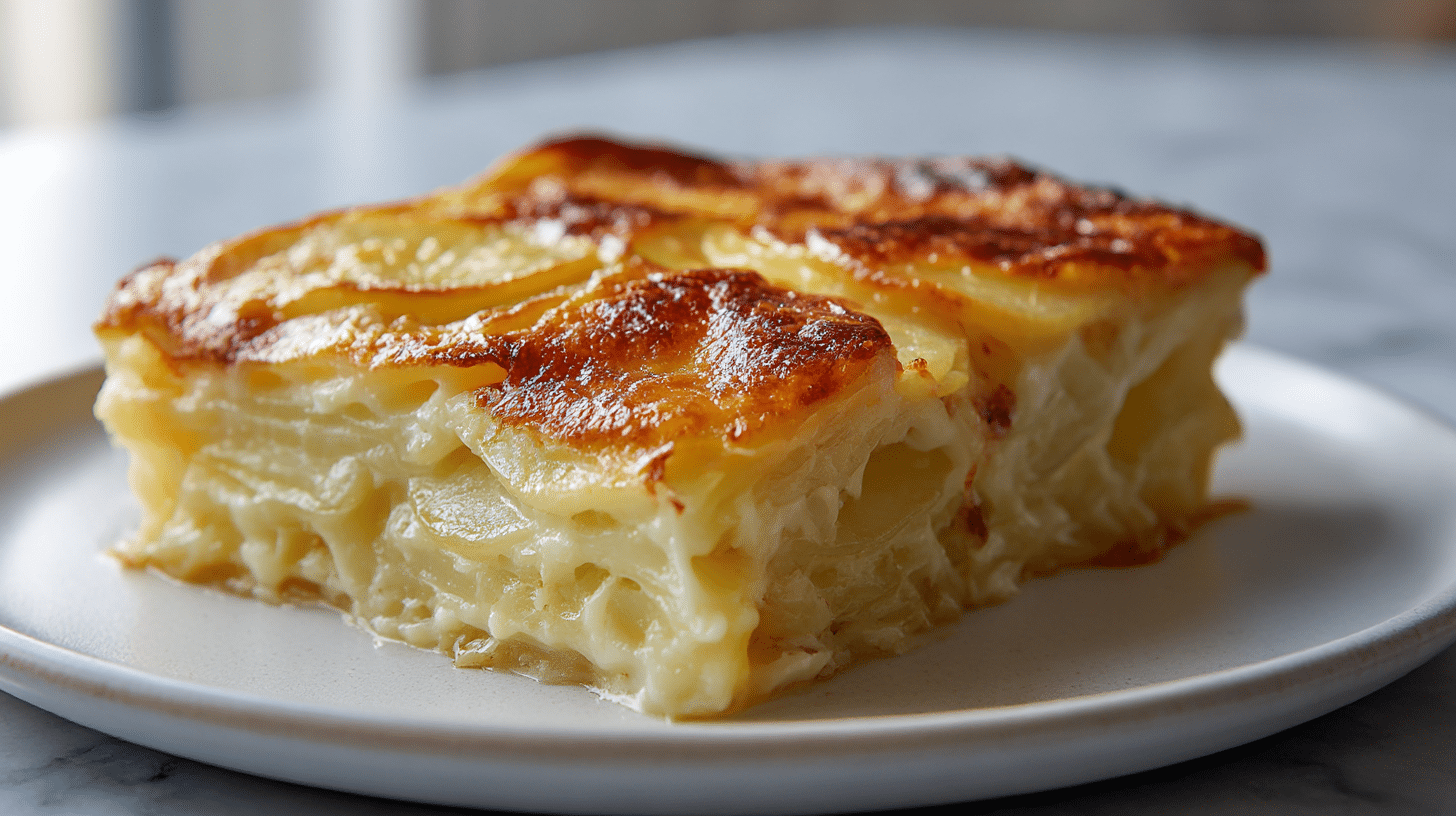 gordon ramsay potato dauphinoise with creamy layers of thinly sliced potatoes