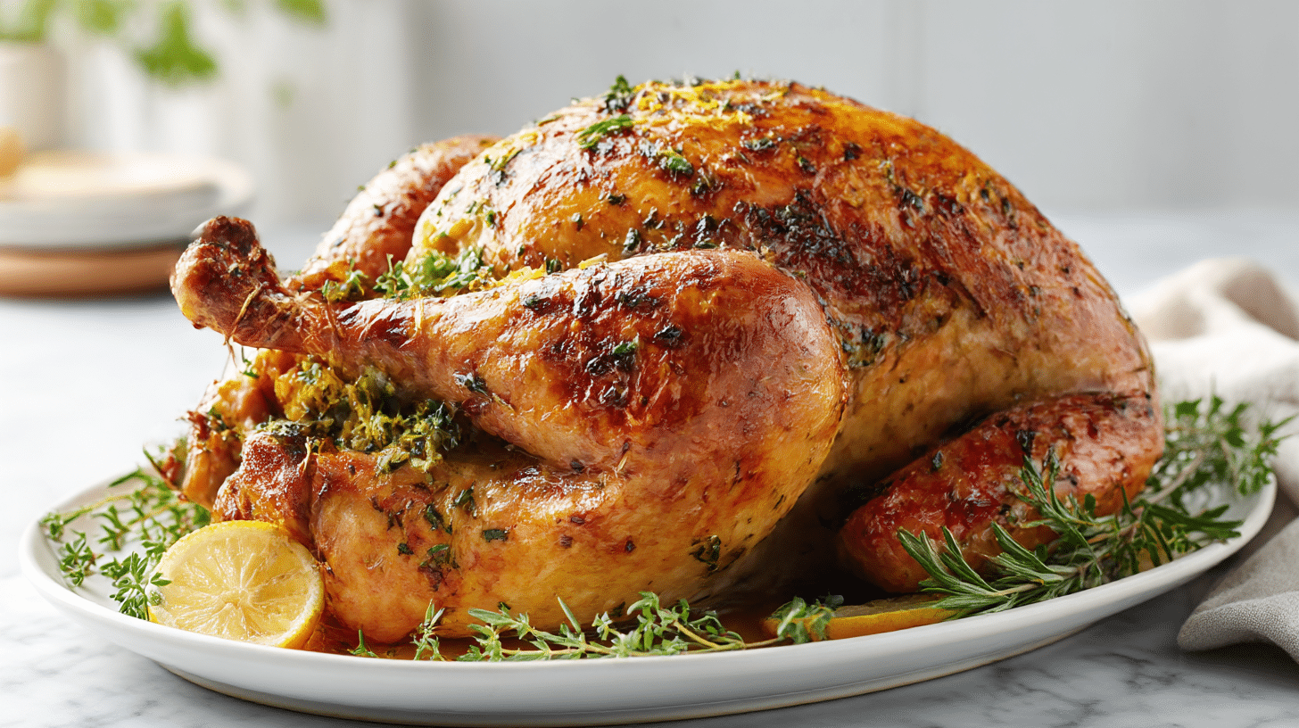 gordon ramsay roast turkey with lemon parsley garlic 2