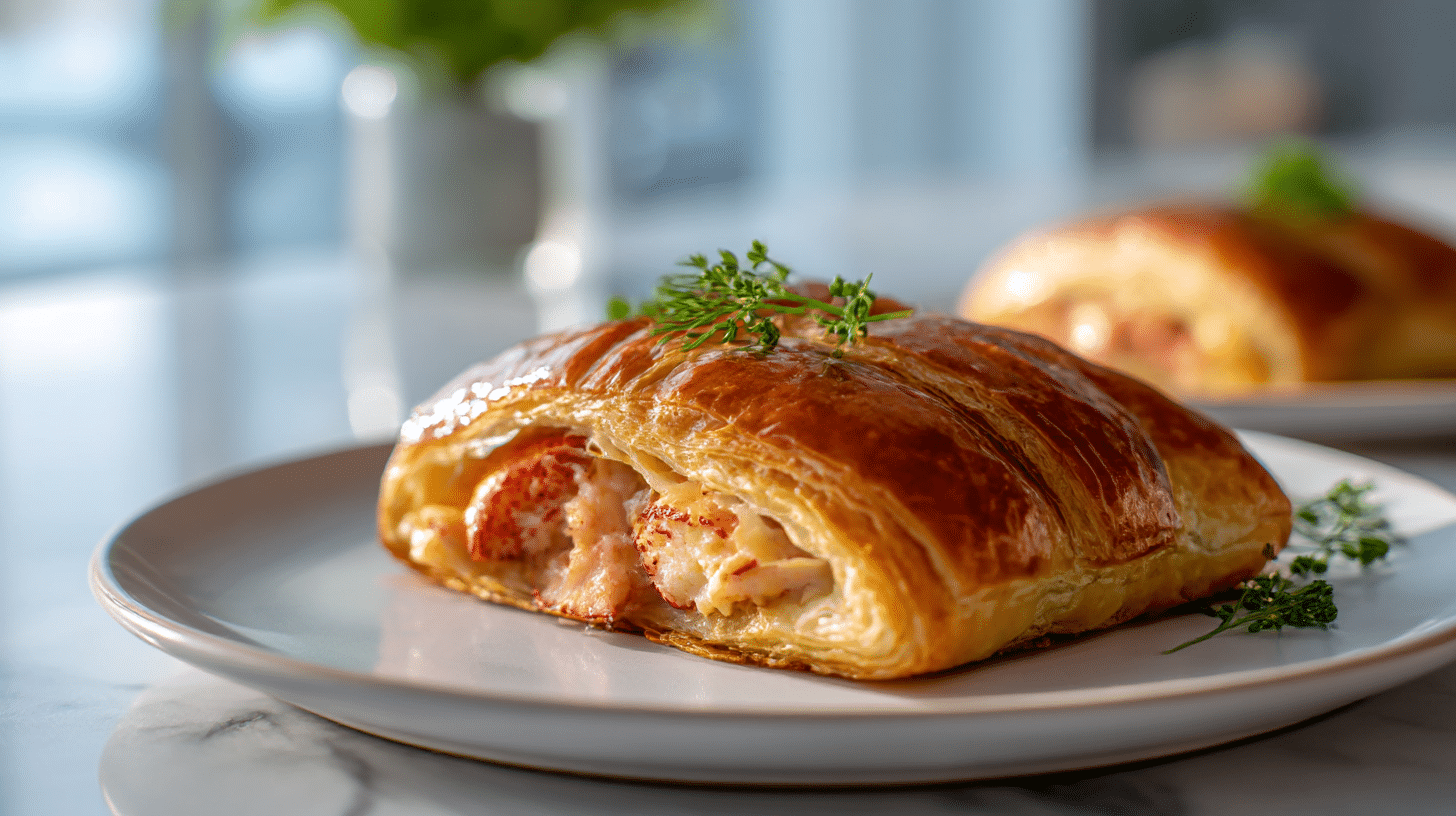 gordon ramsay lobster wellington featuring sweet lobster and puff pastry