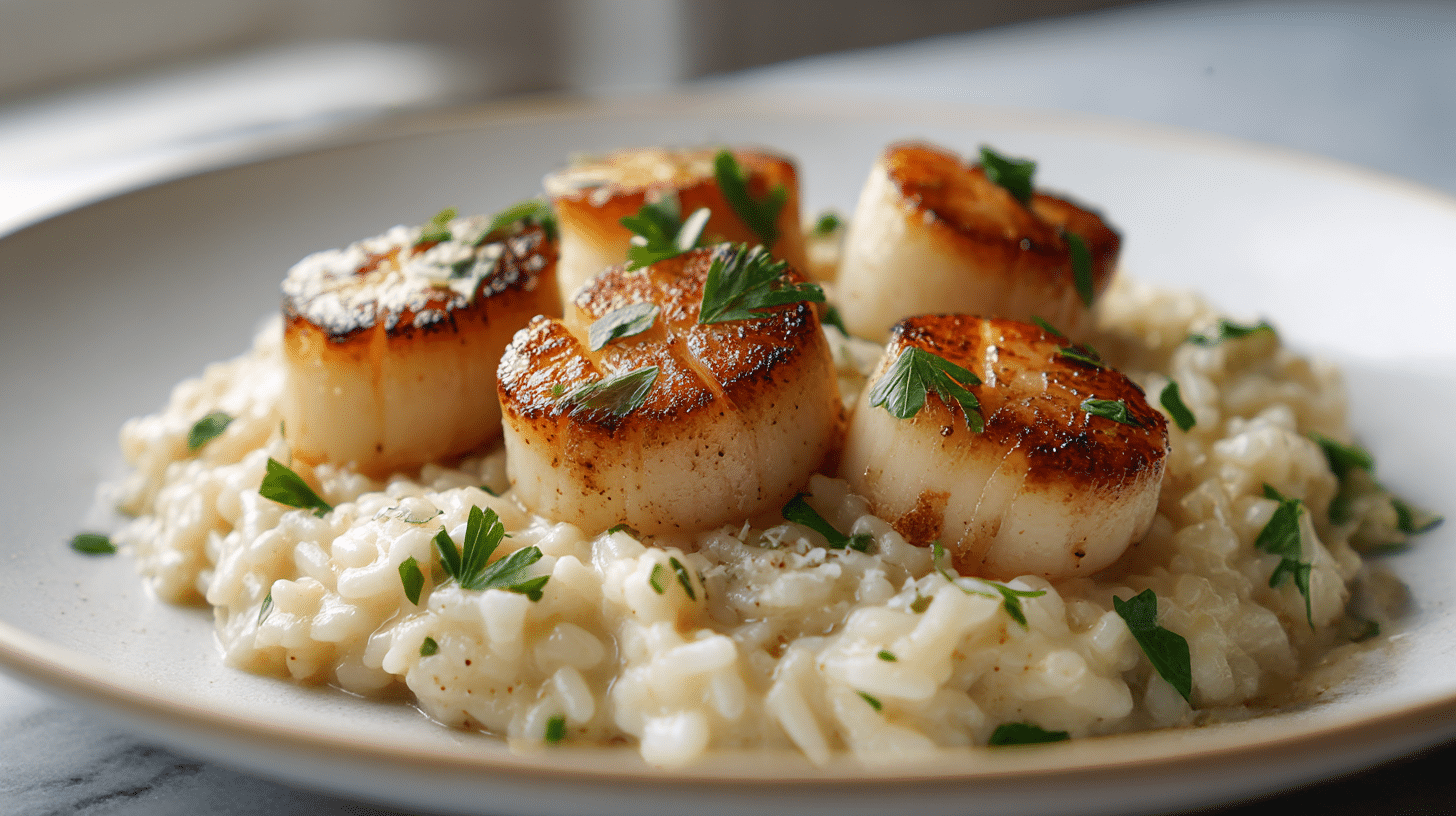 gordon ramsay scallop risotto 2