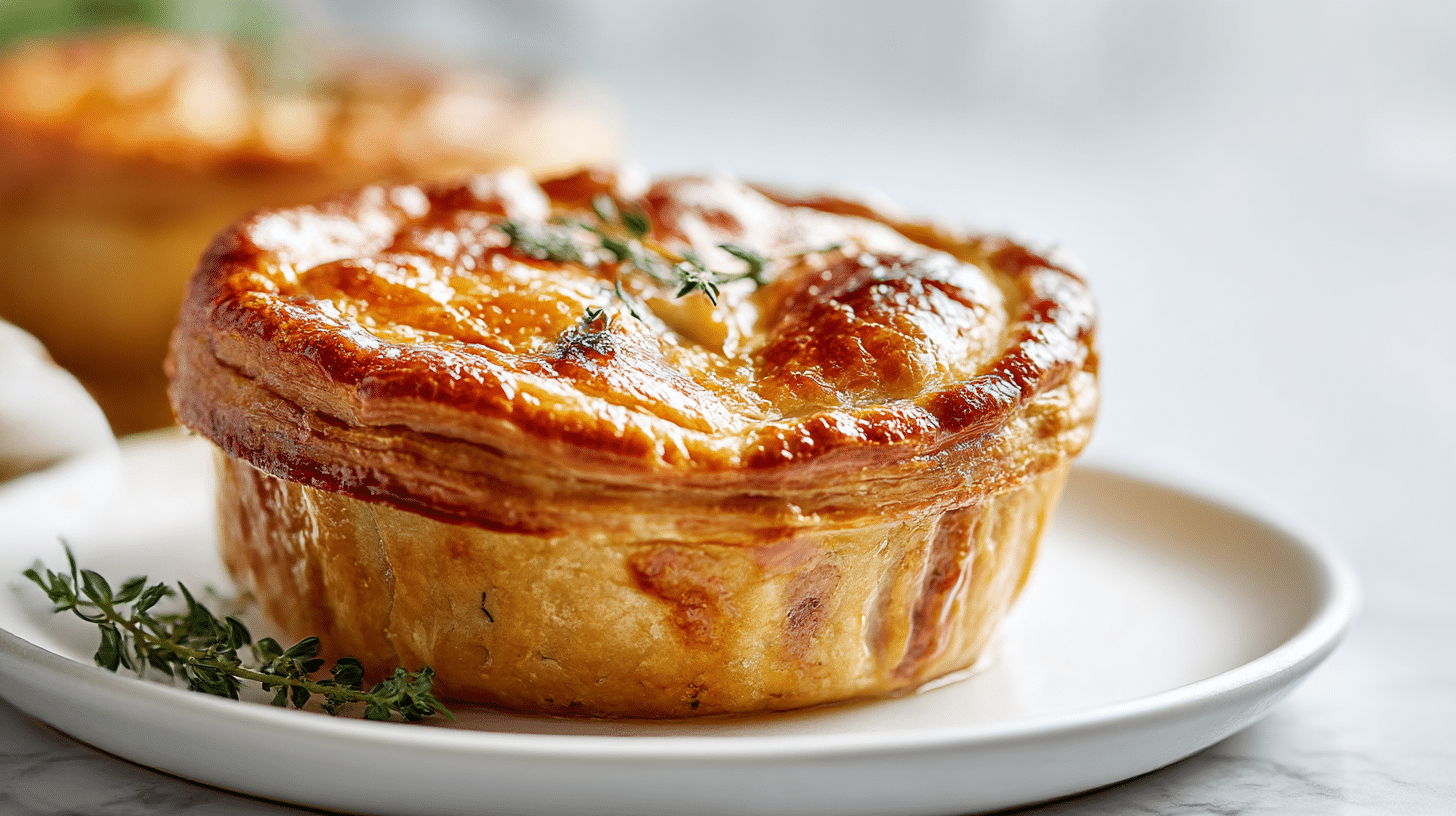 Gordon Ramsay Pork Pie Recipe 1 Gordon Ramsay pork pie showcasing a golden flaky crust and tender filling for accessibility.