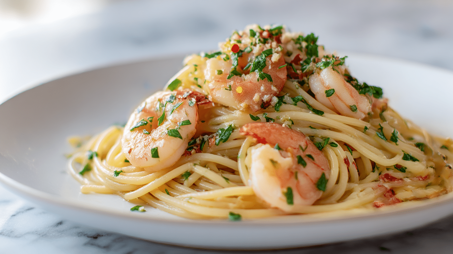 Gordon Ramsay Prawn Pasta Recipe 1 A delicious gordon ramsay prawn pasta dish featuring twirled spaghetti and fresh prawns.